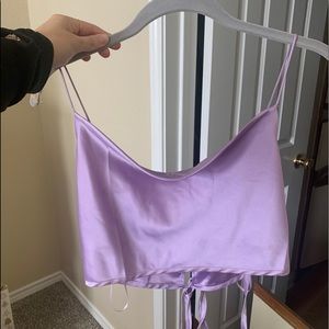 Cotton Candy LA crop top